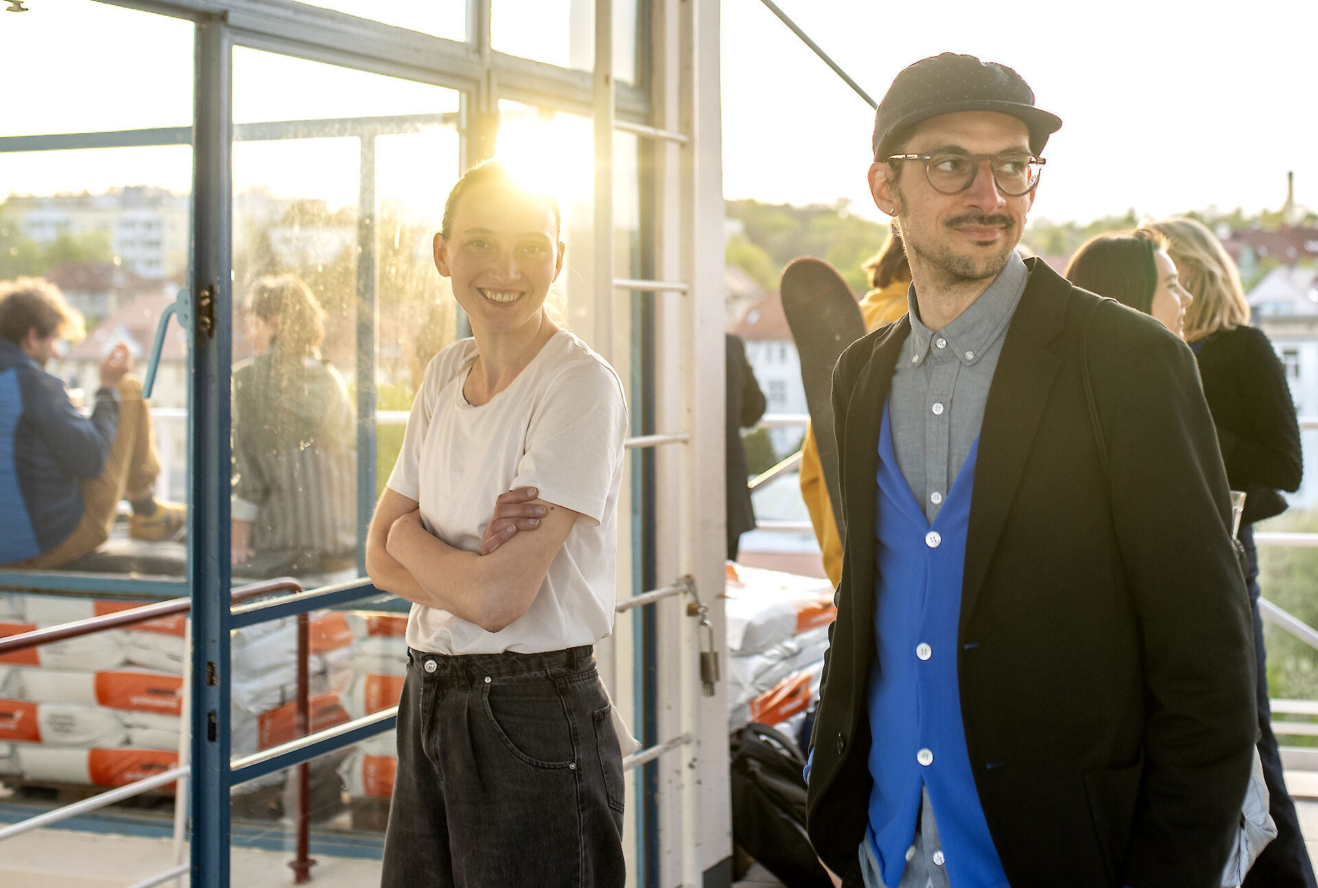 Anna Kraus and Charalampos Lazos, photo: © Johanna Schmücker